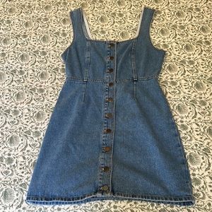 UO Urban Outfitters Jean button down dress
